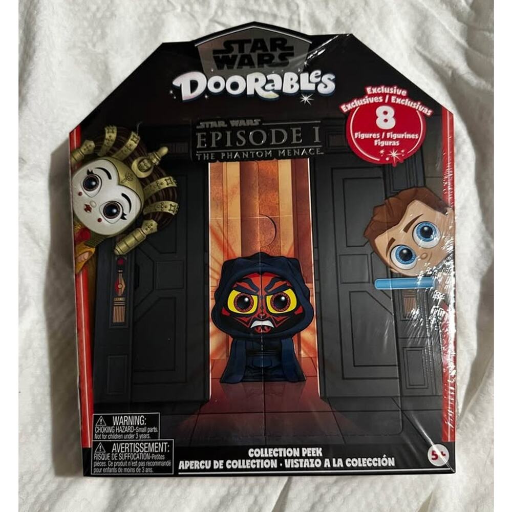 Disney Doorables Star Wars The Phantom Menace Collection - Factory Sealed